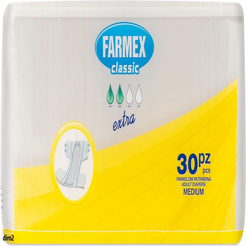 Підгузки для дорослих FARMEX Classic EXTRA - розмір M